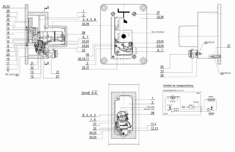 Anzeigevorrichtung AV 57-01